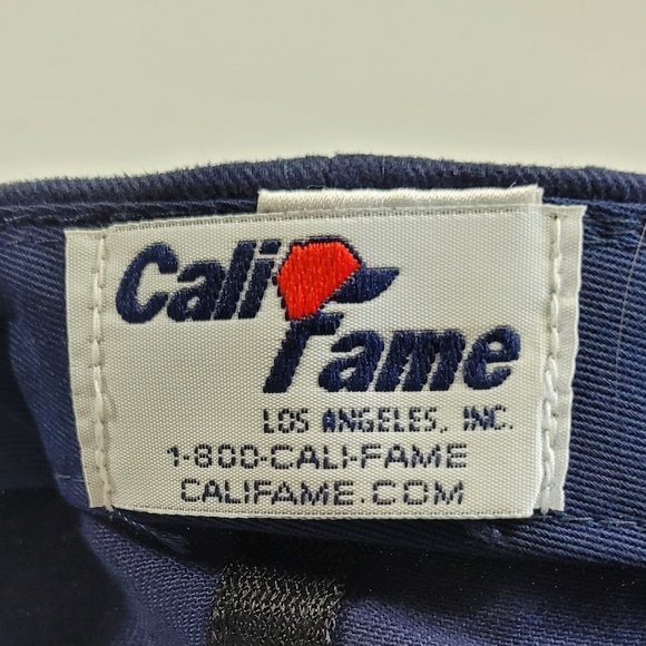 Cali Fame Blue Hog Neck Baseball Hat/Cap - Picture 6 of 7